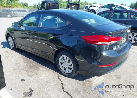 2018 Hyundai Elantra Se from USA, damaged, VIN 5NPD74LFXJH278347